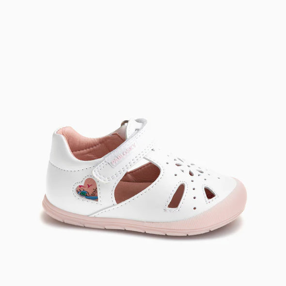 Sandalias Pablosky barefoot ZIGGY 050005 Blanco