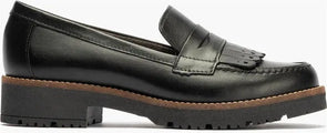 Mocasines de piel mujer Pitillos 10087 Negro