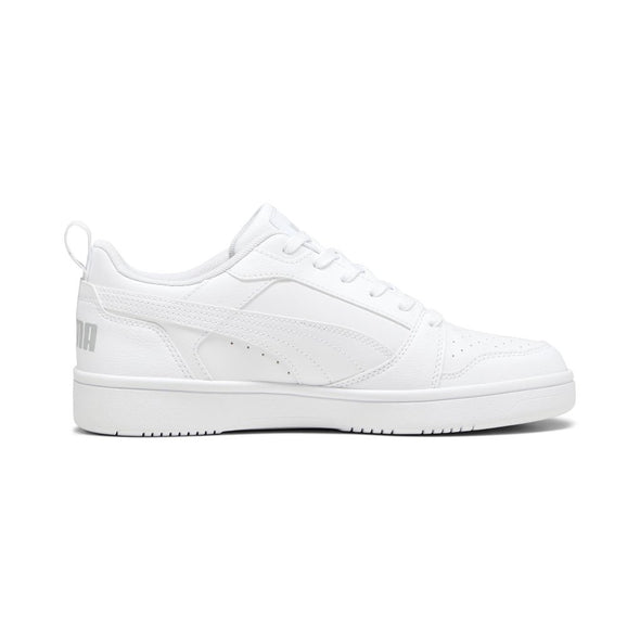 Zapatillas Puma Rebound V6 Low 392328 03 Blanco-Gris