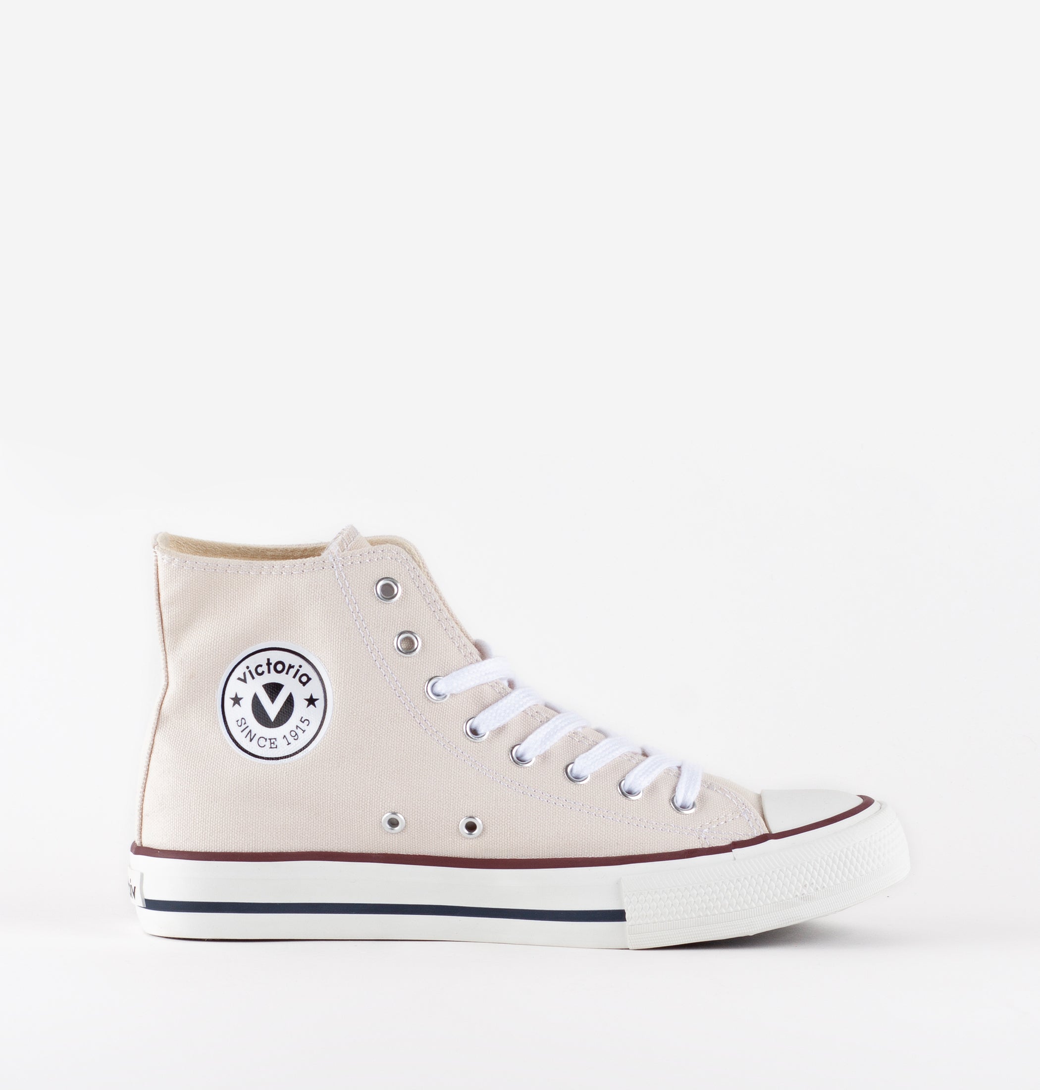 Zapatillas Victoria TRIBU BOTIN LONA 106500 BEIGE