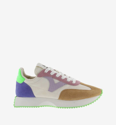 Zapatillas chica Victoria COSMOS SERRAJE MULTICOLOR & NYLON 1134113 Verde