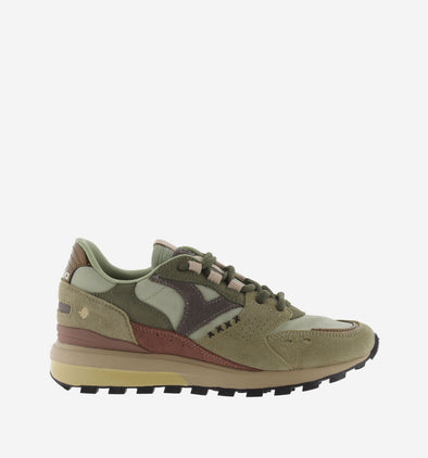 Zapatillas de mujer Victoria LUNA NYLON & SERRAJE 1156112 Kaki