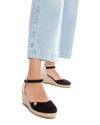Sandalia de esparto mujer Refresh 17188212 Negro