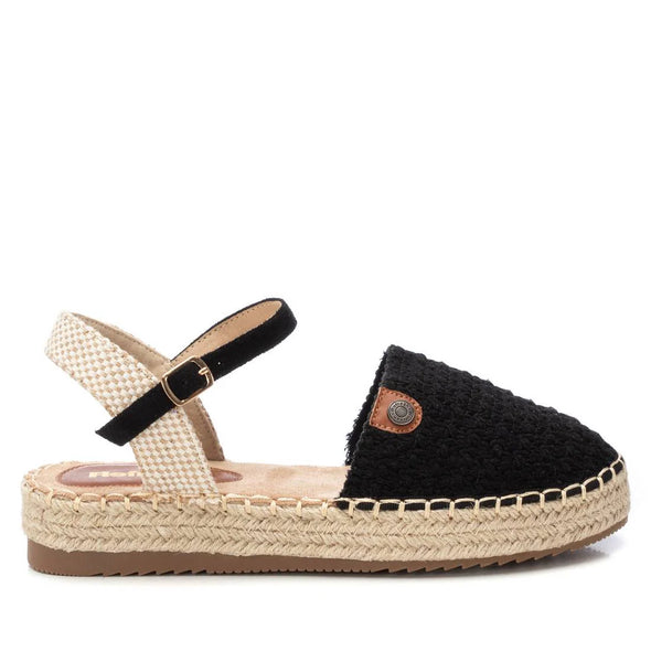 Sandalia de esparto mujer Refresh 17273102 Negro
