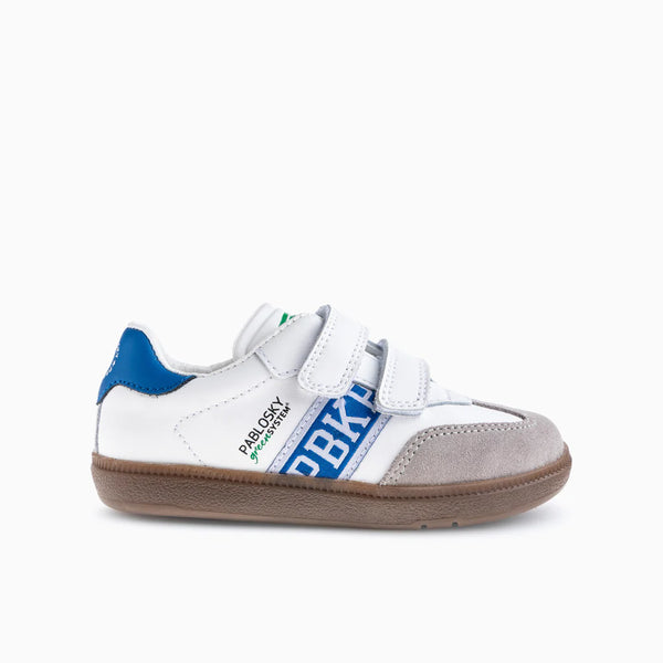 Zapatillas Escolares Pablosky Sax 210704 - Caña Ancha, Suela Flexible SUPERFLEX, Piel Natural