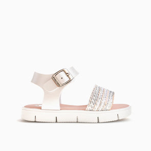 Sandalias de niña Pablosky POLINA 440904 Blanco
