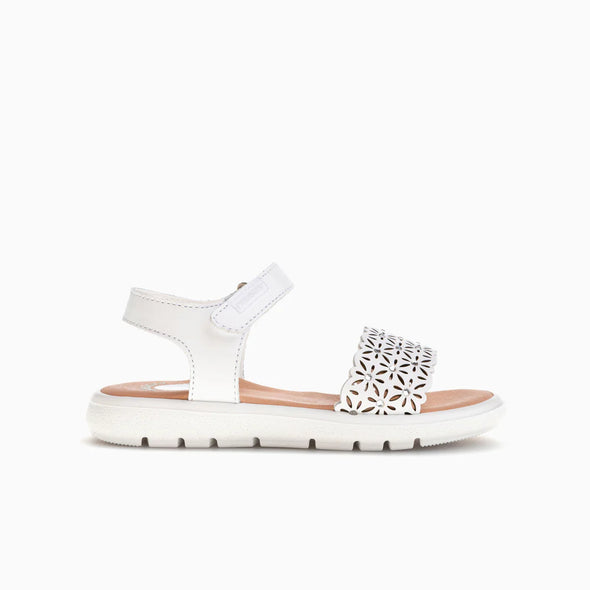 Sandalias de niña Pablosky PANDA 442400 Blanco