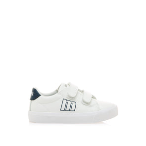 Zapatilla con velcros Mustang Kids OLK 48930-C38952 Blanco