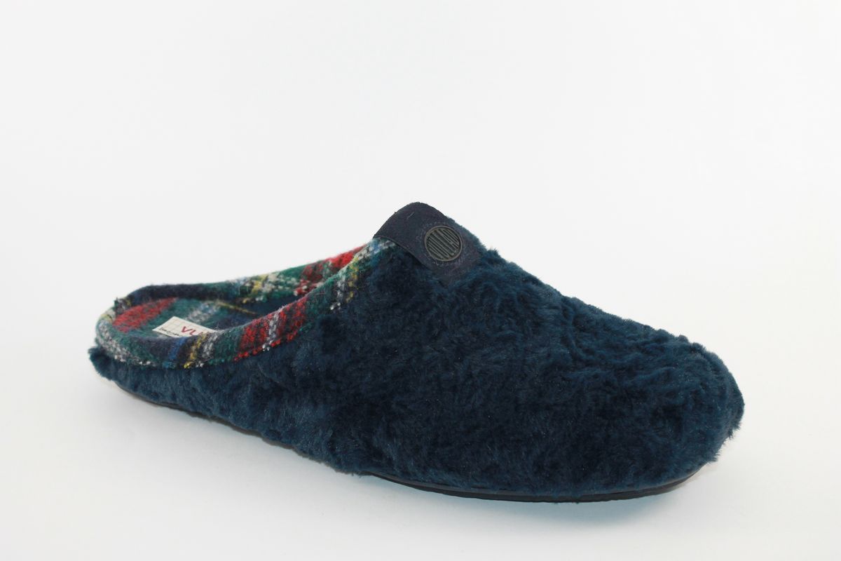 Zapatilla de hombre Vulladi 6612-369 Marino