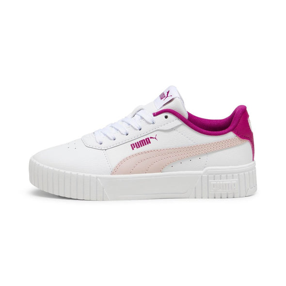 Zapatillas Puma Carina 2.0 Jr AW24 386185 19 Blanco-Rosa