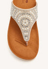Sandalias con cuña tipo bio Gioseppo BODMIN 71391 Blanco
