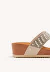 Sandalias con cuña tipo bio Gioseppo BODMIN 71391 Blanco