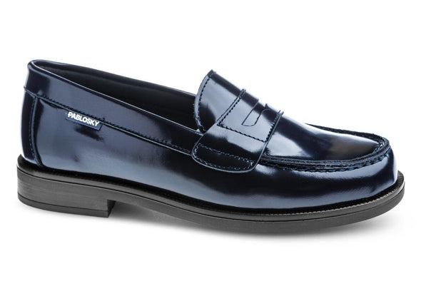 Colegial mocasín Pablosky 714821 Marino