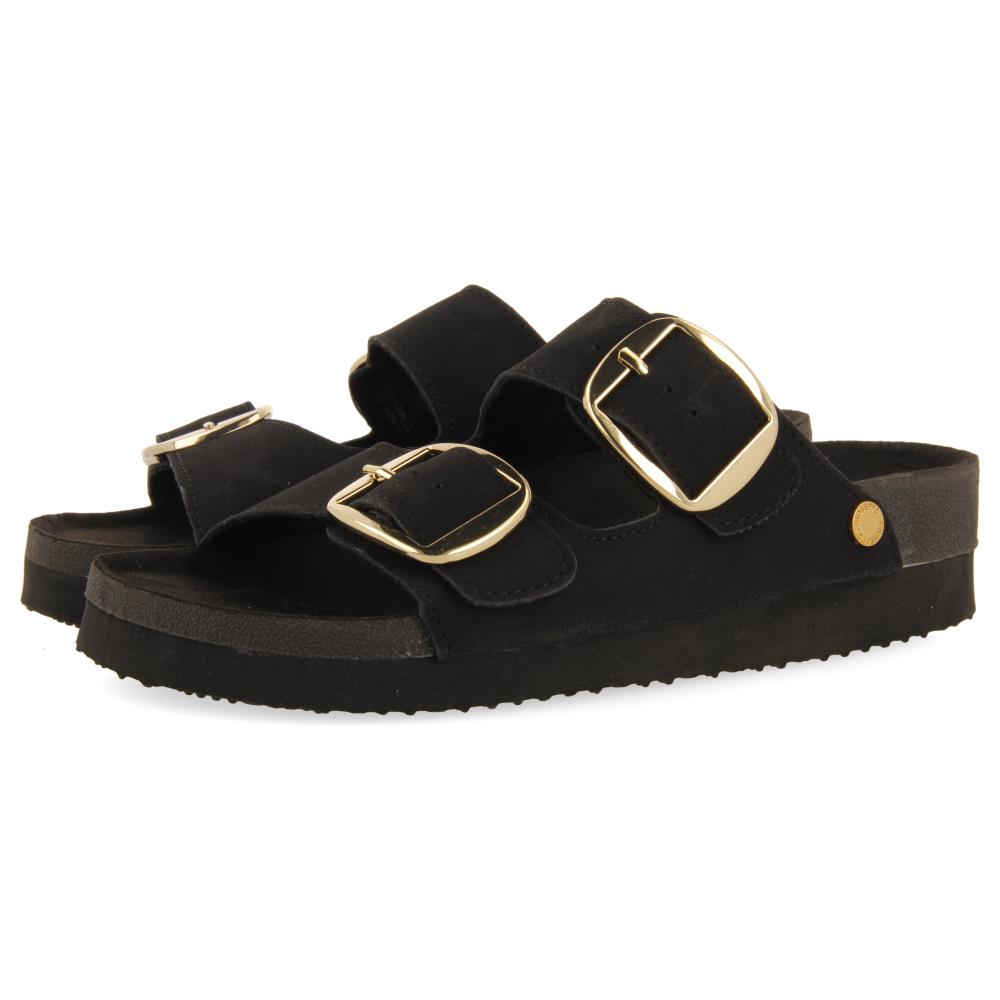 Sandalias Mujer Verano Gioseppo Sandalias Planas Negras Con