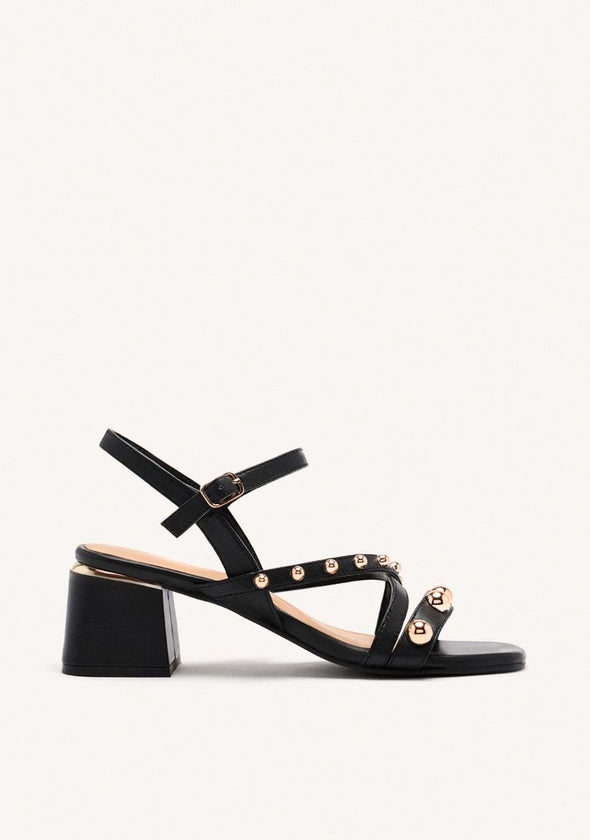 Sandalias tachas Piel Gioseppo ABINGTON 75196 Negro