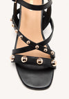 Sandalias tachas Piel Gioseppo ABINGTON 75196 Negro