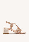 Sandalias de mujer Gioseppo PIEL TRENZADA CRESCENT 75451 Oro