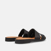 Sandalia plana de mujer tipo zueco Marila ANKARA Negro