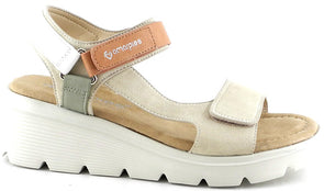 Sandalias de mujer Amarpies ABZ26645 Beige