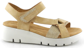 Sandalias de mujer Amarpies ABZ28613 Taupe