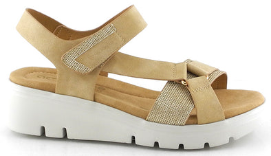 Sandalias de mujer Amarpies ABZ28613 Taupe
