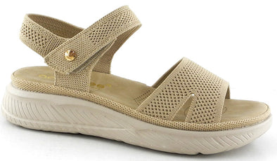 Sandalias de mujer Amarpies ABZ28660 Beige