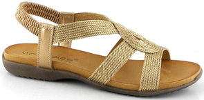 Sandalias de mujer Amarpies ABZ28691 Bronce