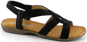 Sandalias de mujer Amarpies ABZ28691 Negro
