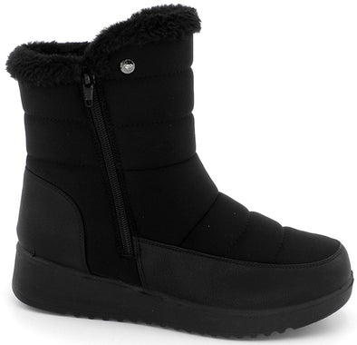 Botines acolchado Amarpies AJH25475 Negro