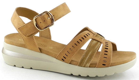 Sandalias de mujer Amarpies AKO28549 Cuero