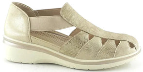 Sandalias cerradas Amarpies AST26316 PLATINO