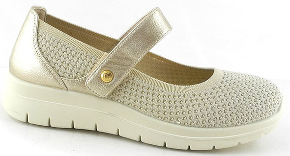 Zapatilla de mujer Amarpies AMD28398 Platino