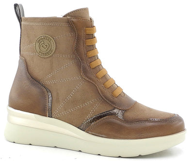 Botines Amarpies AMD29422 Taupe