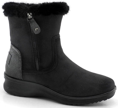 Botines pelo cremallera Amarpies AMD29426 Negro