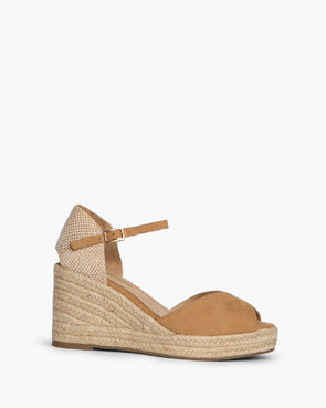Sandalias de esparto mujer Corina M4365 Camel