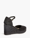 Sandalias de esparto mujer Corina M5391 Negro