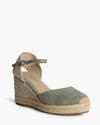 Sandalias de esparto mujer Corina M5391 Verde