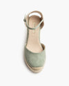 Sandalias de esparto mujer Corina M5391 Verde