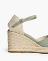 Sandalias de esparto mujer Corina M5391 Verde