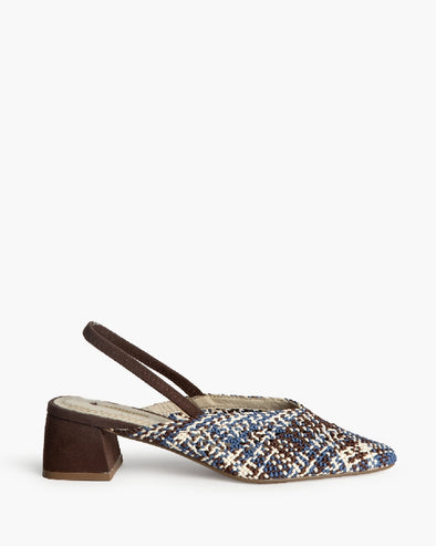 Zapato destalonado de mujer Corina M5327 Azul
