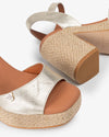 Sandalias de tacón Popa Marsella Piel CT38701 Oro