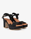 Sandalias de tacón Popa Marsella Full Negro CT39301 Negro