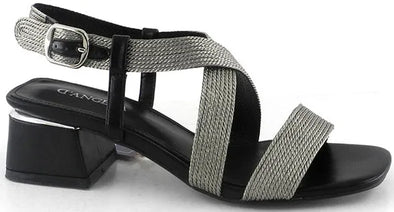 Sandalias de vestir mujer D´Angela DKO26119 NEGRO