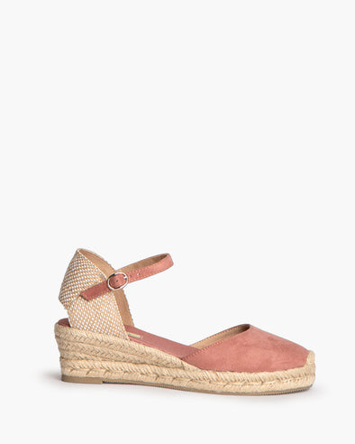 Sandalias de esparto mujer Corina M4310 Rosa