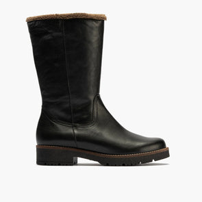 Botas de piel mujer Pitillos 10086 Negro