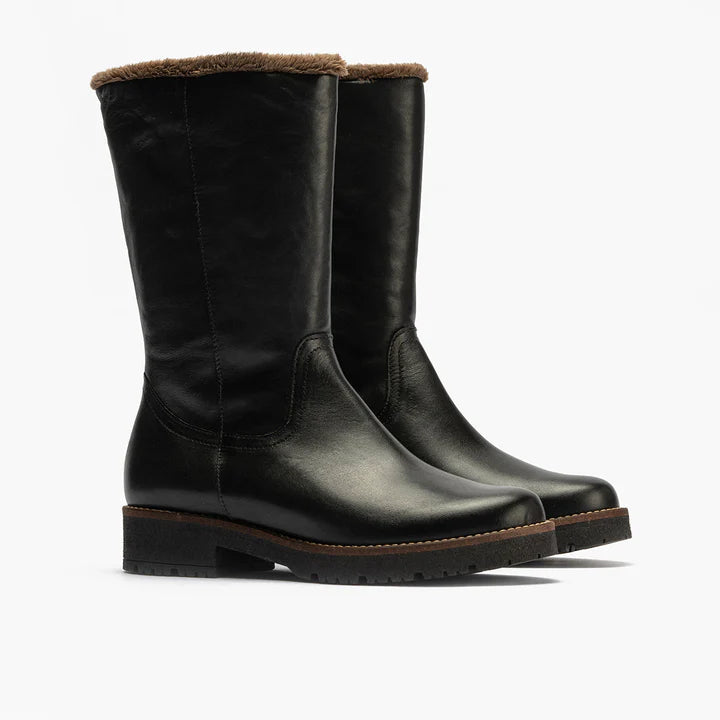 Botas de piel mujer Pitillos 10086 Negro