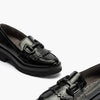 Mocasines de piel mujer Pitillos 10096 Negro