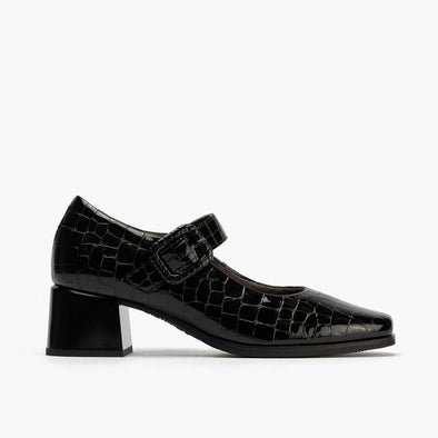 Zapato de piel mujer Pitillos 10122 Negro