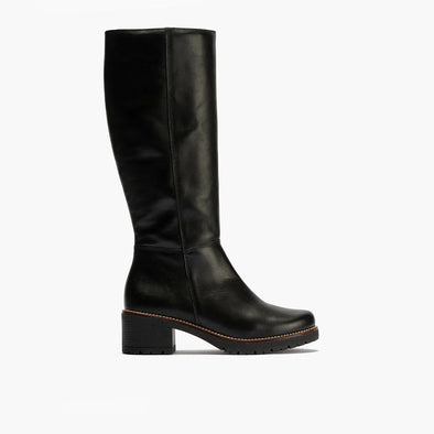 Botas de piel mujer Pitillos 20024 Negro