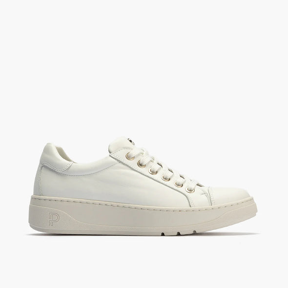 Zapatillas de mujer piel Pitillos 10440 Blanco